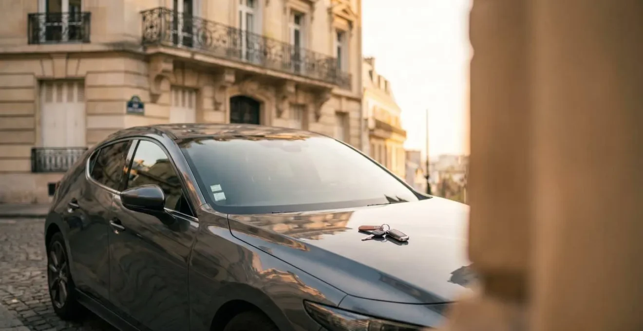 Illustration symbolique d'une économie financière réalisée lors de l'achat d'une voiture neuve en France via un mandataire automobile